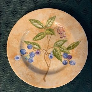 🍋 American Atelier berry, patch, blueberry plate, salad, bread, size